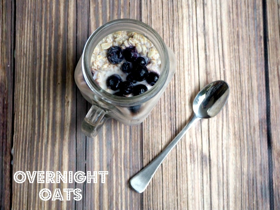Blueberry Overnight Oats Recipe- Easy and Healthy! - No Getting Off This  Train