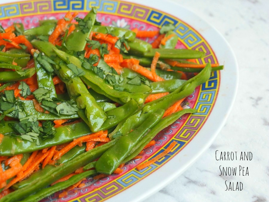 Carrot & sugar snap salad recipe