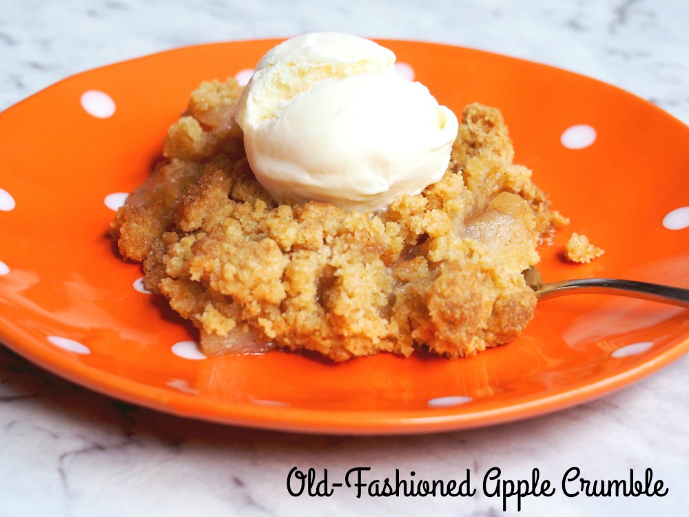 Old-Fashioned Apple Crumble | The Annoyed Thyroid
