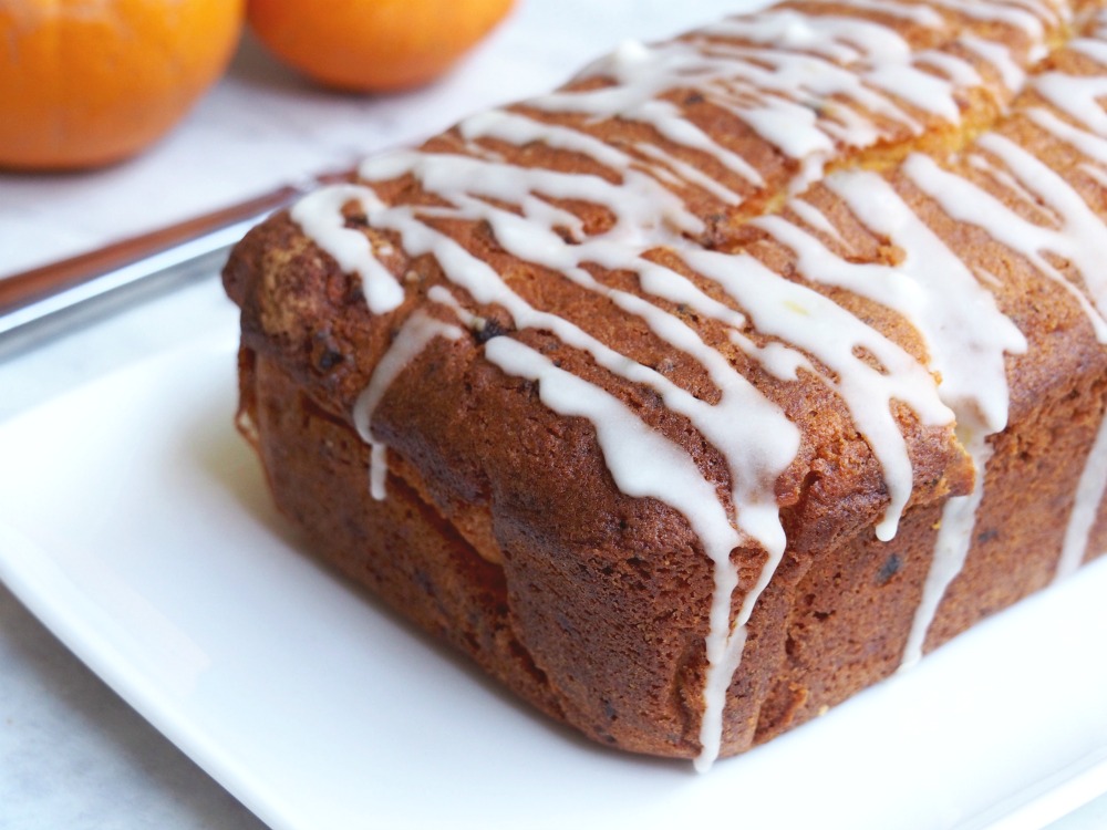 easy orange and apricot loaf uncut