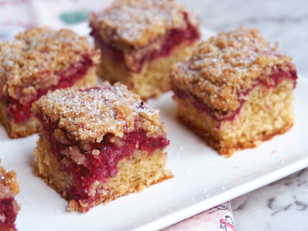 Very Berry Coconut Slice | The Annoyed Thyroid