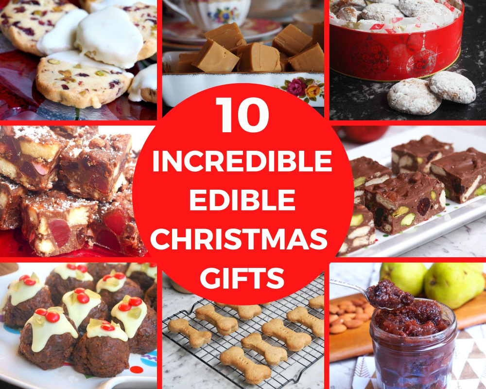 Top-rated edible Christmas gift recipes  Christmas cooking gifts, Christmas  food desserts, Christmas food