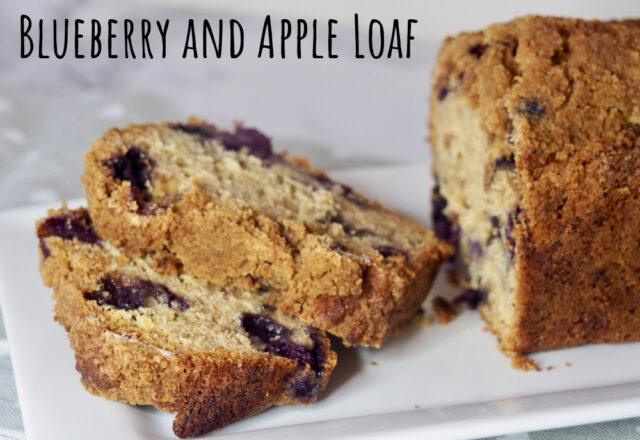 Blueberry and Apple Loaf