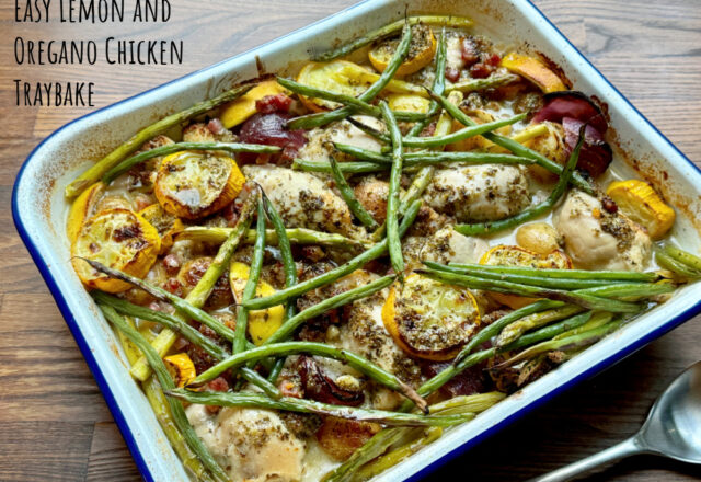 Easy Lemon and Oregano Chicken Traybake