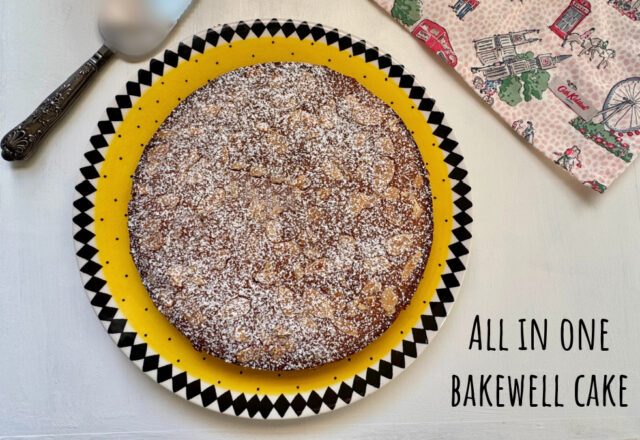 All In One Bakewell Cake